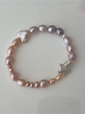 Freshwater Pearl Stretchy Bracelet